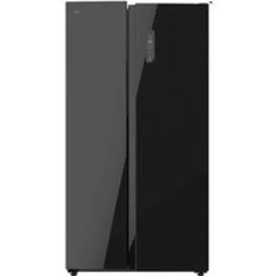 Cecotec Bolero CoolMarket SBS 550 Glass Frigorífico Americano Side by Side No Frost E Negro