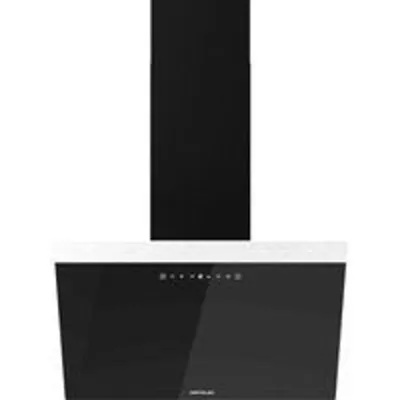 Cecotec Bolero Flux DT 606500 Glass Black A Campana Decorativa 60cm A Cristal Negro