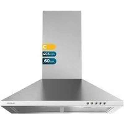 Cecotec Bolero Flux PM 604300 Campana Extractora 60 Cm 105W C Inox