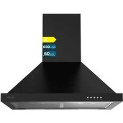 Cecotec Bolero Flux PM 606500 Campana Extractora 60cm A Negra