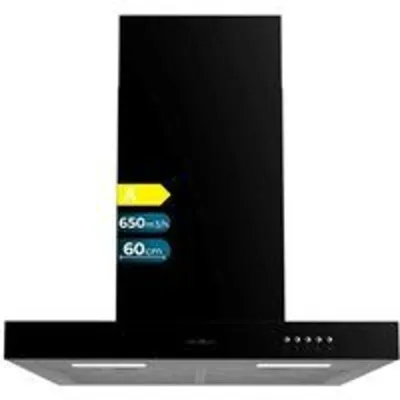 Cecotec Bolero Flux TM 606500 Campana Extractora 60cm A Negra