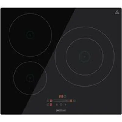 Cecotec Bolero Squad I 3001 Placa de Inducción 3 Zonas Negra