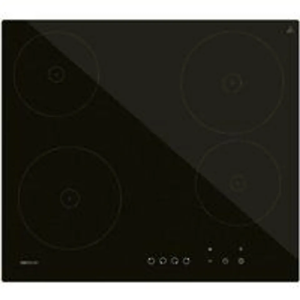 Cecotec Bolero Squad V 4001 Placa Vitrocerámica 4 Fuegos 9 Niveles 6000W 58cm Negro