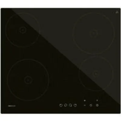 Cecotec Bolero Squad V 4001 Placa Vitrocerámica 4 Fuegos 9 Niveles 6000W 58cm Negro