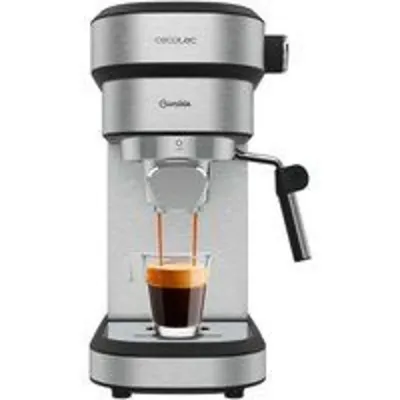 Cecotec Cafelizzia 790 Steel DUO Cafetera Espresso 1350W 20 Bares Acero Inoxidable