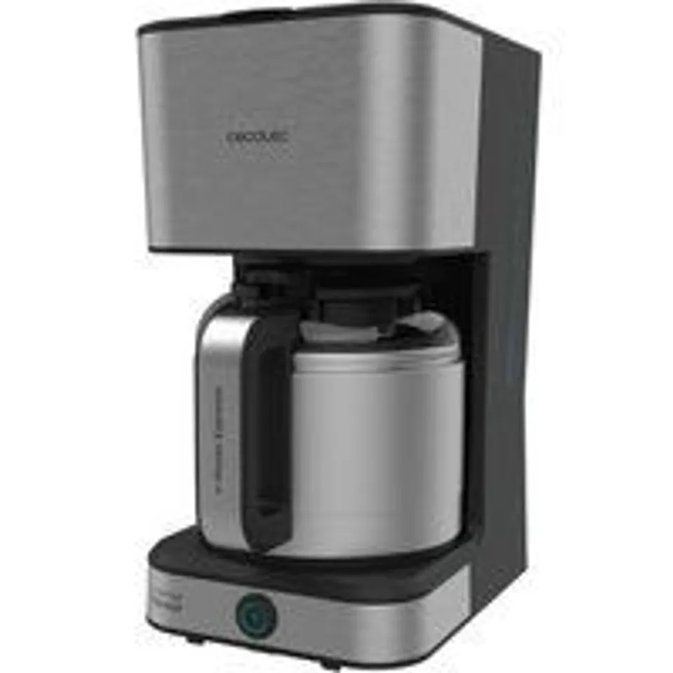Cecotec Coffee 66 Drop & Thermo Cafetera de Goteo 12 Tazas Acero Inoxidable