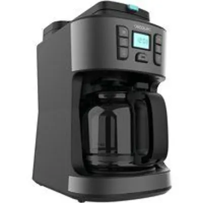 Cecotec Coffee 66 Grind & Drop Cafetera de Goteo Digital con Molinillo 12 Tazas Acero Inoxidable
