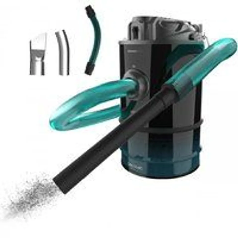 Cecotec Conga Ash 7000 Liberty Aspirador de Cenizas a Batería 18V 15L 120W Negro/Azul