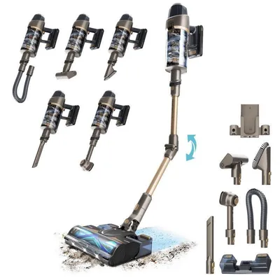 Cecotec Conga Rockstar 12500 Stellar AquaPet Flex Aspirador Escoba/Mano sin Cable 29.6V 700W