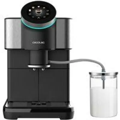 Cecotec Cremmaet Spin Cafetera Superautomática Táctil con Molinillo 15 Bares Negra/Acero Inoxidable