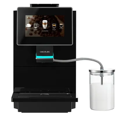 Cecotec Cremmaet Touch OCS Cafetera Superautomática Táctil con Molinillo 19 Bares Negra