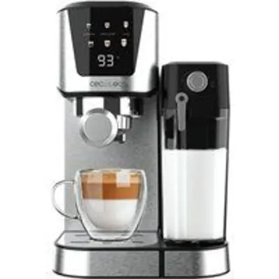 Cecotec Power Espresso 20 Cream Cafetera Semiautomática Con Pantalla Táctil Inox