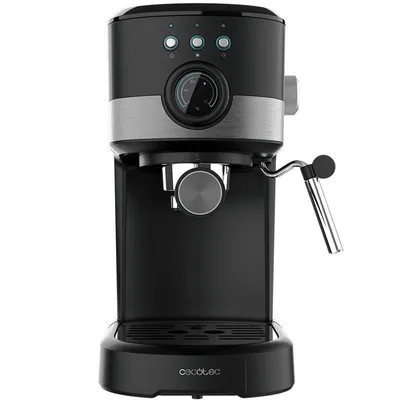 Cecotec Power Espresso 20 Pecan Pro Cafetera Espresso con Vaporizador 20 Bares Negra