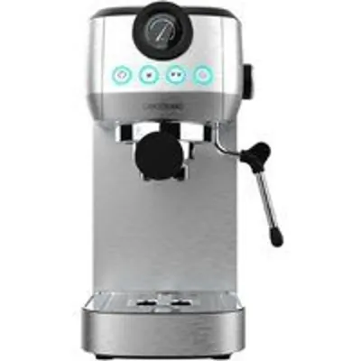Cecotec Power Espresso 20 Steel Pro Cafetera Espresso con Nanómetro 20 Bares Acero Inoxidable