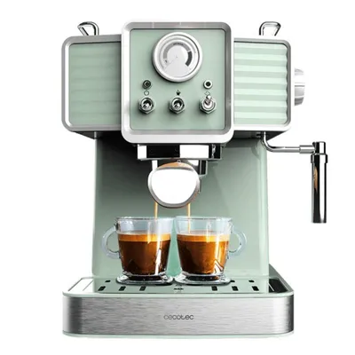 Cecotec Power Espresso 20 Tradizionale Light Green Cafetera Espresso 20 Bares