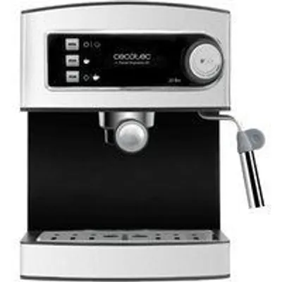 Cecotec Power Espresso Cafetera Express Espresso Y Cappuccino 20 Bares Orientable 850W 1,5L Inox