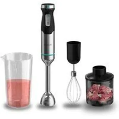 Cecotec Power Pulsar 2300MAX Cream&Crrush Batidora de Mano 4 Cuchillas 2300W