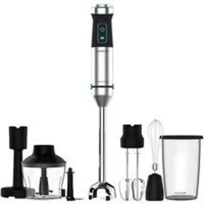 Cecotec Power TitanBlack 1500 XL PerfectCream&Crush Batidora de Mano 1500W