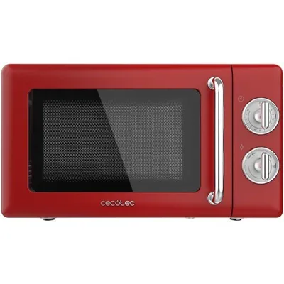 Cecotec ProClean 3010 Retro Microondas 20L 700W Rojo