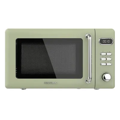 Cecotec ProClean 5110 Retro Green Microondas Digital Vintage con Grill 20L 700W Verde