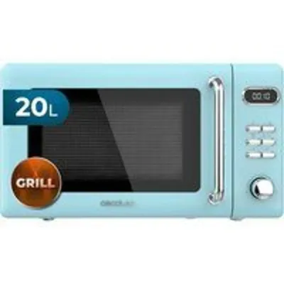 Cecotec ProClean 5110 Retro Microondas con Grill 20L 700W Azul