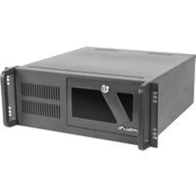 Chasis Rack 4U Lanberg SC01-4504-10B 3 Ventiladores 7 Bahías 19" Negro Acero