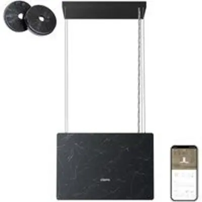 Ciarra AW4850GB Pinnacle Campana Extractora de Isla 48cm A+++ Mármol Negro