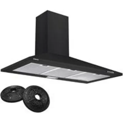 Ciarra AW9201B Campana Extractora Decorativa de Pared 90cm A++ Negra