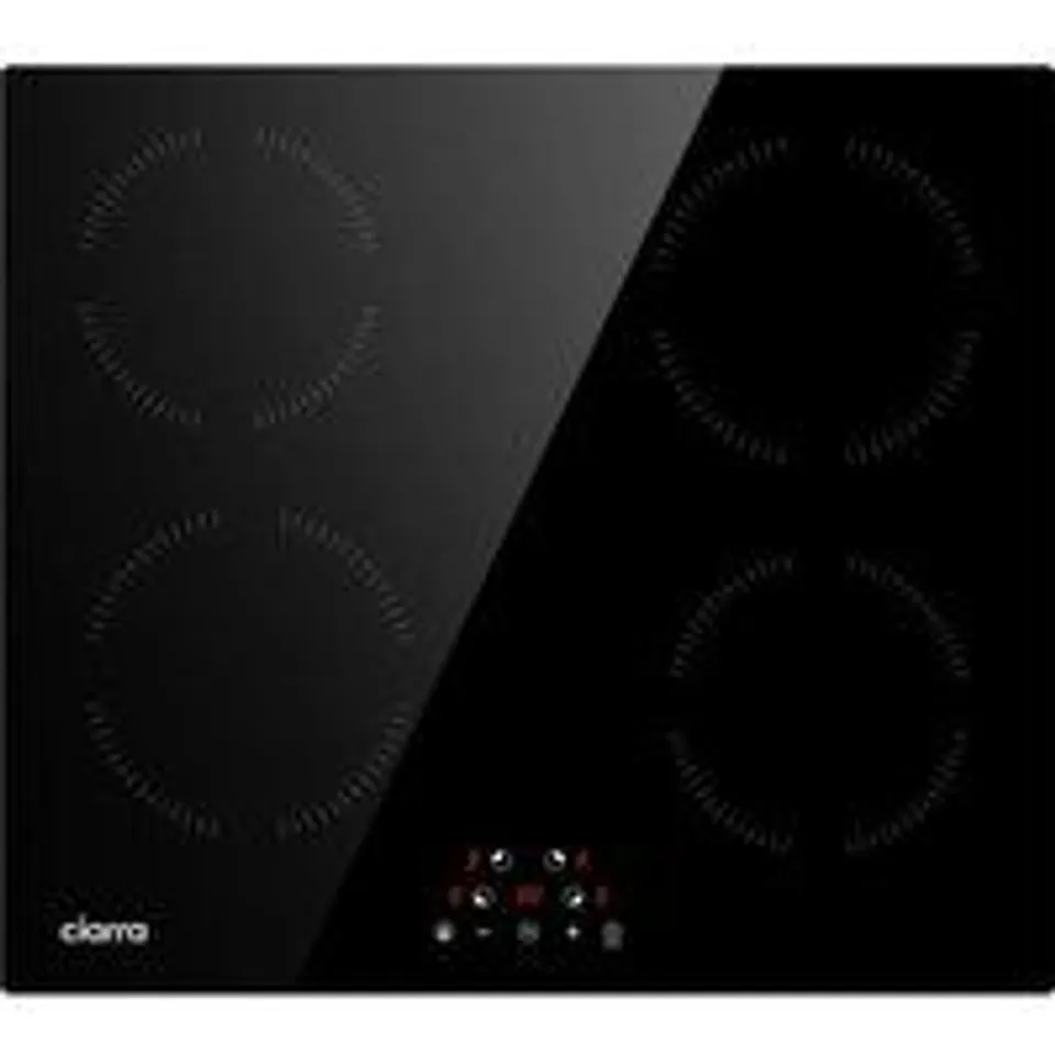 Ciarra AWBBIH4-A Placa de Inducción 4 Zonas Temporizador Pulsador Táctil 6000W 59cm