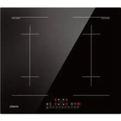 Ciarra AWBIH4BFF Placa de Inducción 4 Zonas Función Boost y 2 Zonas Flex 7200W 59cm