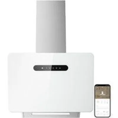 Ciarra CBCW6736K Campana Extractora con Control Táctil y Wifi 60cm 650m3/h Clase A+++ Blanco