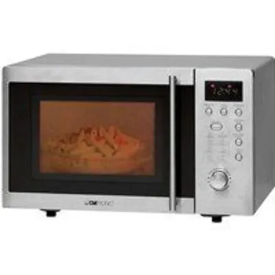 Clatronic MWG 778 U Microondas con Grill 20L 800W Plata