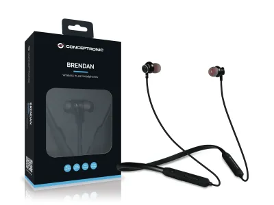 Conceptronic Brendan01B Auriculares Bluetooth Inalámbricos Dentro de oído Negros