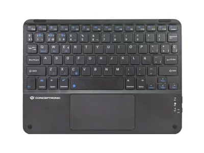 Conceptronic TOBIN01BES teclado Universal Bluetooth QWERTY Español Negro