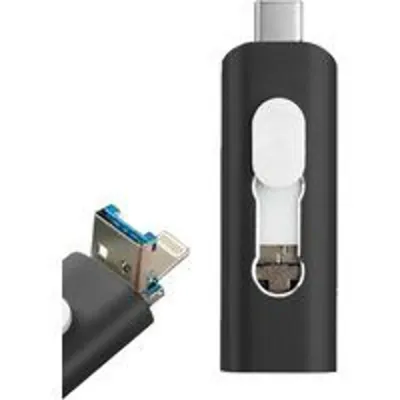 Cool 64GB Lightning /USB-C /Micro-USB Negro