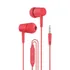 Cool Bear Auriculares Estéreo 3,5 mm con Micrófono – Rojo