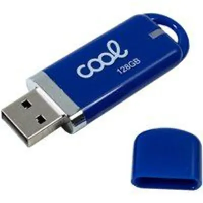 Cool Cover Pen Drive USB 2.0 128GB Azul