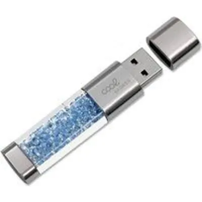 Cool Crystal Pen Drive USB 3.0 64GB Celeste