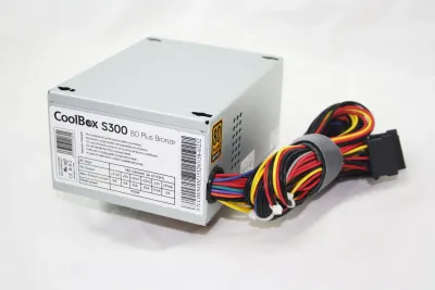 CoolBox S300 300W ATX/SFX 20+4p Fuente de Alimentación Plata