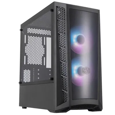 Cooler Master MasterBox MB320L ARGB Cristal Templado Negra