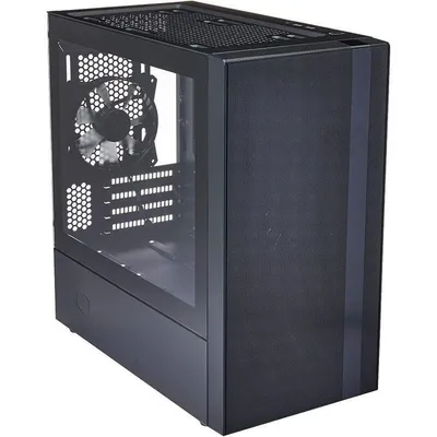 Cooler Master MasterBox NR400 Torre Negra con Cristal Templado USB 3.0