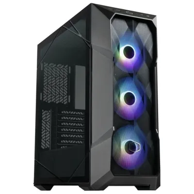 Cooler Master MasterBox TD500 Mesh V2 RGB Caja Midi Torre Cristal Templado USB-C Negra