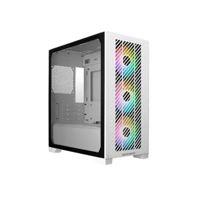 Cooler Master Mini Torre Blanco Ventana Lateral Vidrio Templado RGB 3x120mm USB-C