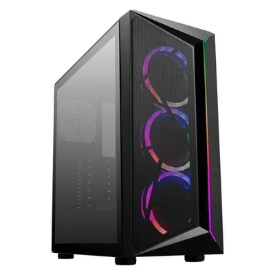CoolerMaster CMP 510 Gabinete con Ventana Templado USB 3.2 Negra