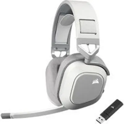 Corsair HS80 Max Wireless Auriculares Gaming Premium Inalámbricos Blancos