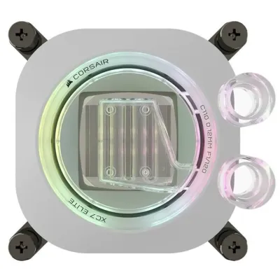 Corsair iCUE LINK XC7 RGB ELITE Bloque de Refrigeración Líquida CPU Blanco