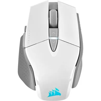 Corsair M65 RGB Ultra Wireless 26000 DPI Blanco