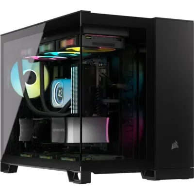 Corsair Midi Tower ATX Negra Ventana Lateral Vidrio Templado USB-C