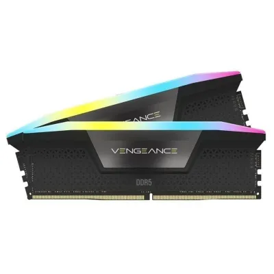 Corsair Vengeance RGB DDR5 6400MHz 32GB (2x16GB) CL32 RAM Negra