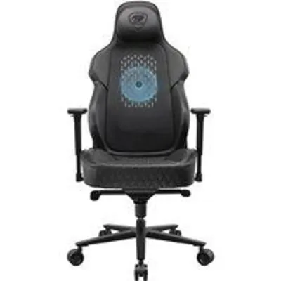 COUGAR Gaming CGR-ARP-BLB Silla para videojuegos universal Asiento acolchado Negro, Naranja